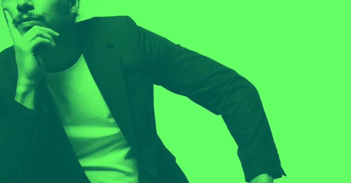 Man thinking about leadership coaching